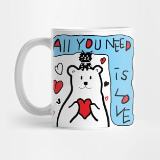 all you need is love Mug